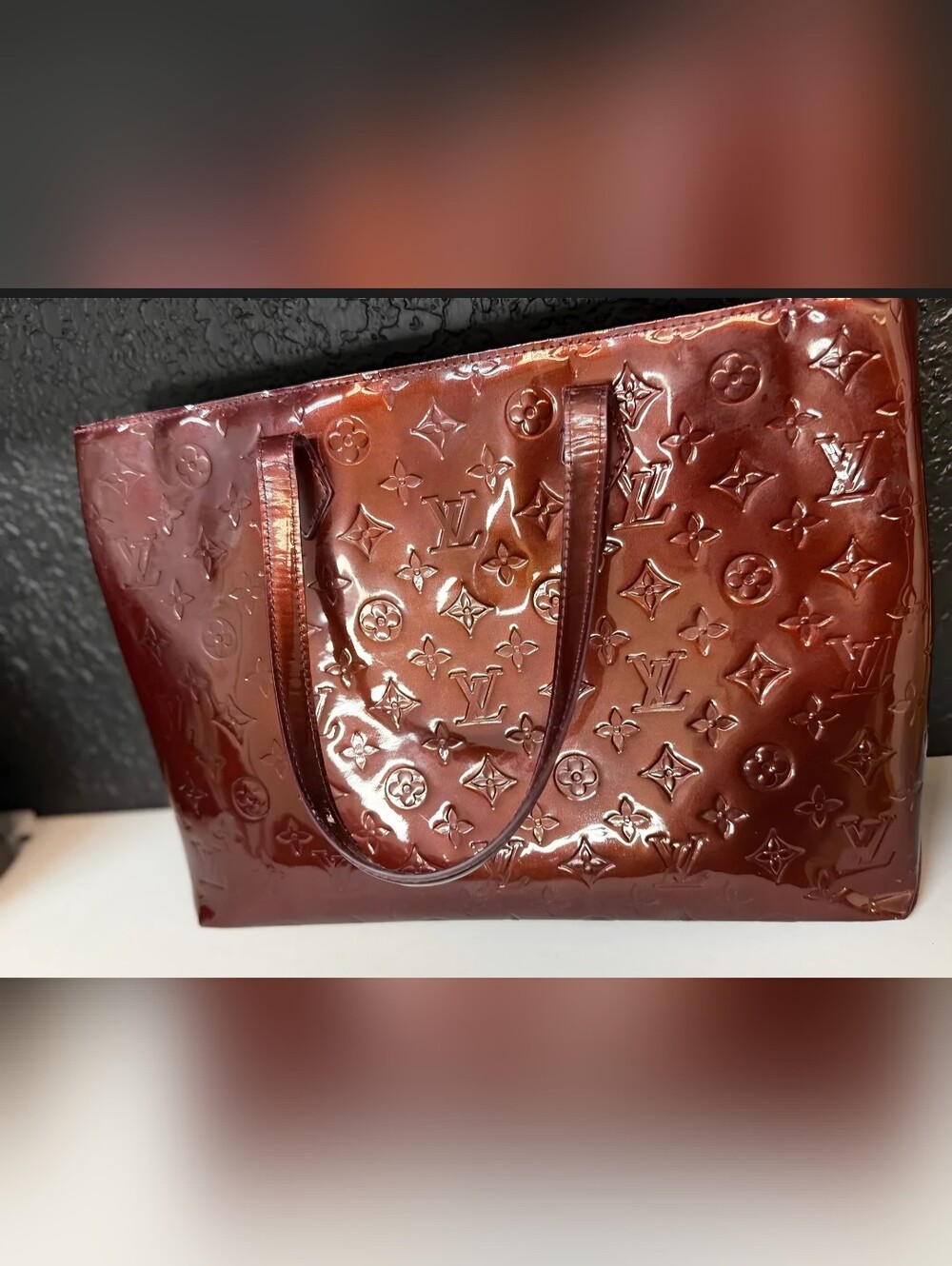 Louis Vuitton Monogram Vernis Wilshire MM - Picture 2 of 6